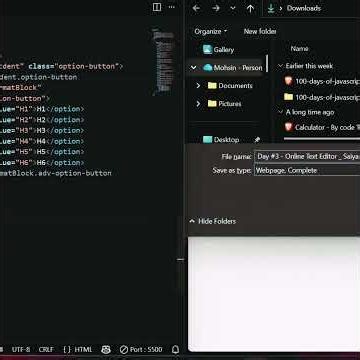 Online Text Editing HTML, CSS & JAVASCRIPT PROJECT Long video coming soon
