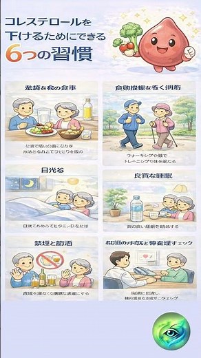 コレステロールを下げるためにできる6つの習慣