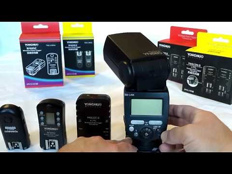 Trigger Yongnuo YN622C /N II y compatibilidad con flashes YN568EX II y YN685