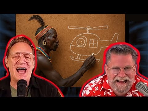 AFRICAN HELICOPTER ! Anthony Cumia and Gavin Mcinnes reveal BLACK EXCELLENCE ( COMPOUND CENSORED )