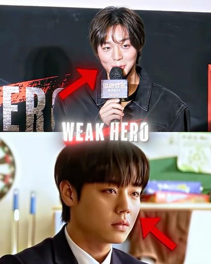 Behind the scenes Weak Hero 💀🔥 #weakheroclass #kdrama #edit