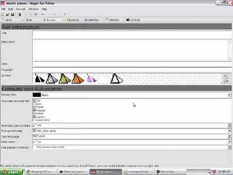 Magic Set Editor Tutorial #2- Planeswalker