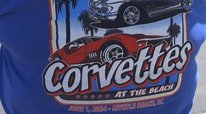 Annual ‘Corvettes at the Beach’ car show rides into the Grand Strand