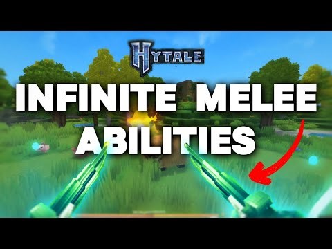BROKEN Hytale tutorial - Infinite Melee Super Ability Uses - makes dagger even more broken