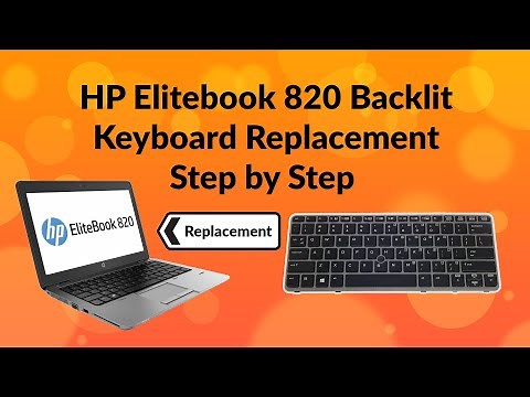 HP Elitebook 820 Keyboard Change | Quick and Easy process