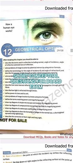 Short Conceptual Question 3 Unit 12 Class 10 Physics #Board #Exam #slo #mcqs #numericals #class10
