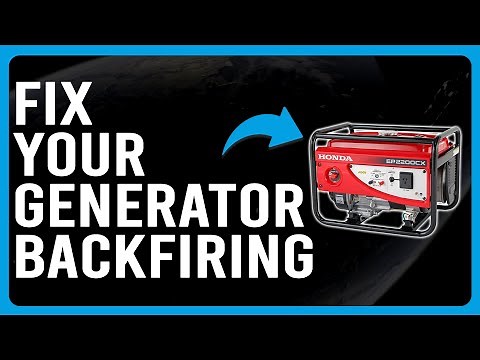 How To Fix Generator Backfiring (The Causes And Solutions To Solve Generator Backfiring!)
