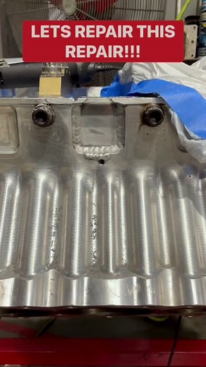 Engine Block Repair Process for Racecars