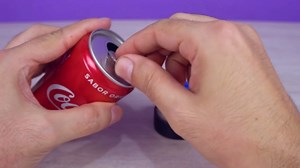 Creative DC Motor Built From Soda Cans