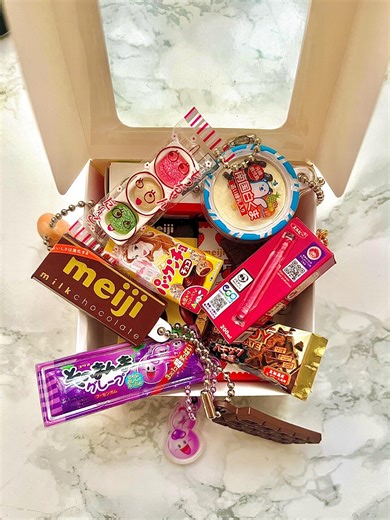 Kawaii Japanese Gacha Keychain Bundle – Retro Heisei Food Bag Charm, Random Capsule Toy - Etsy