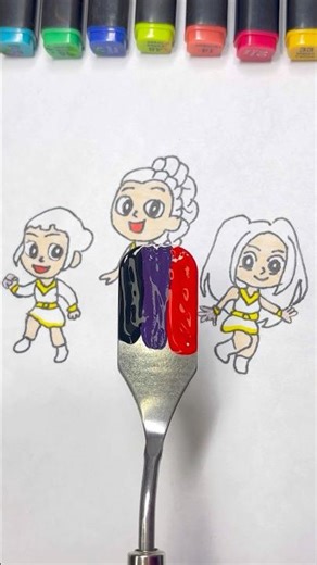 Rumi Mira and Zoey A Ram Sam Sam trend with a twist ✨❤️#kpopdemonhunters #shorts #viral