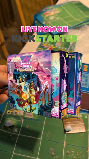 Dinosaur Island isn’t just another board game — it’s a modern classic with rave reviews and a shelf full of awards. 🏆 🌋 Fully Charged upgrades everything: magnetic dinos, neoprene mats, new modules, and refined rules. Whether you’re a longtime fan or new to the island, this is the ultimate edition. NOW LIVE on Kickstarter! Pledge now before this exclusive goes extinct. 🦖 | Pandasaurus Games