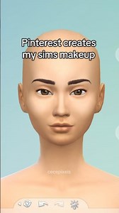Pinterest creates my sims makeup #createasim #sims4 #thesims4 #ts4 #pinterest
