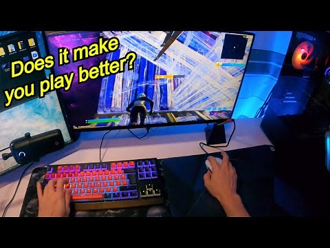 Fortnite With Pro Player's Setup (POV)