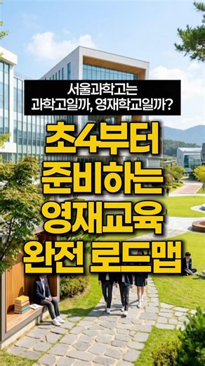 초4부터 준비하는 영재교육 완전 로드맵