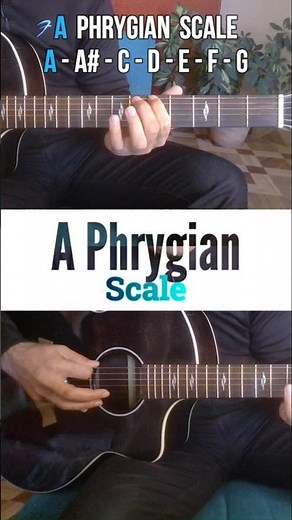 A Phrygian Scale | Guitar Scales for Beginners | Guitar Theory with Aman Verma #learnguitar