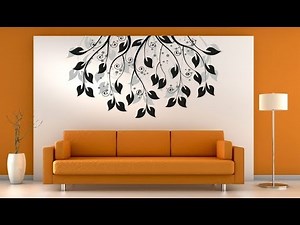 Simple Living Room Wall Painting Ideas & Designs for Interior Walls
