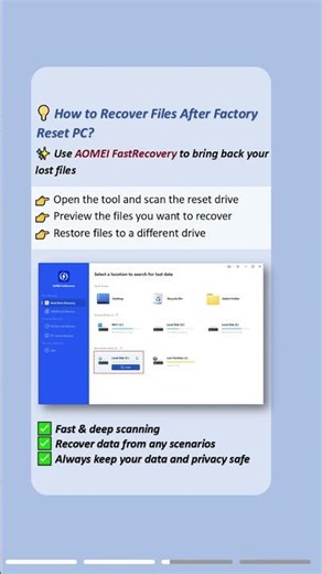 Factory Reset PC? Recover Your Files Now!