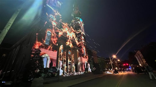 Community gathers in Covington for the start of BLINK 2022