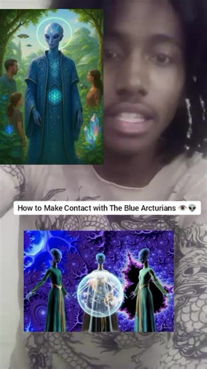How to Make Contact with The Blue Arcturians 👁️👽#spirituality #spiritual #meditation #arcturian #awakening