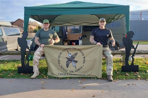 RAF veterans to walk 150 miles supporting homeless veterans charity