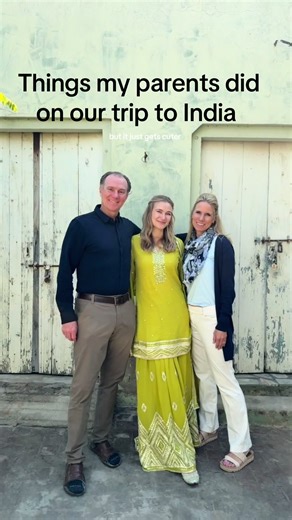 Things my white parents did during our trip to India. #punjab #india #travel #whitepeople