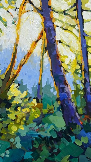 It’s as easy as 1, 2, 3 Art is so fun. Life is good. But it can be hard, too. My uncle passed away yesterday. I am sad and happy at the same time. Art is a retreat. Painting is therapeutic. Color brings me joy. Light brings me hope. I hope your day is amazing. Make 2026 your best creative year. Take one of my Miniature Painting Challenges. https://MiniatureChallenge.com #acrylicpainting #acrylicuniversity #landscapepainting #braveartist | Jed Dorsey Art