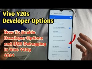 Vivo Y20s Developer Options | How To Enable Developer Options and USB Debugging in Vivo Y20G
