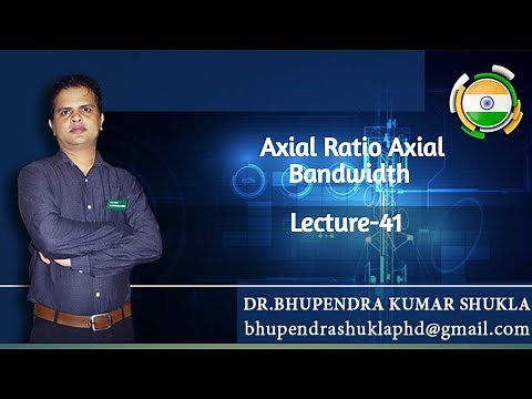 AXIAL RATIO AXIAL BANDWIDTH