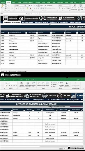 Control de Stock en Excel | Control de Inventarios Excel #excel