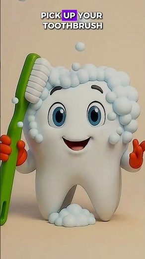 Brush Your Teeth With Me 🪥 | Fun Tooth Cartoon for Kids”