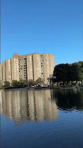 Christian Science Plaza Reflecting Pool Water fountain First Church of Christ Scientist Boston 2023