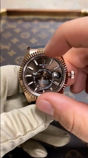 The Amazing Sounds of a Rolex Sky-Dweller - ASMR