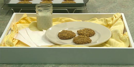 Maple brown sugar oatmeal cookies