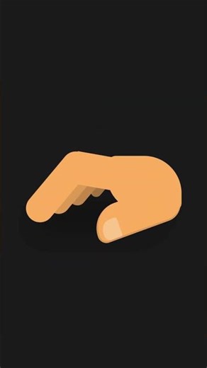CSS Hand Tap Animation #shorts
