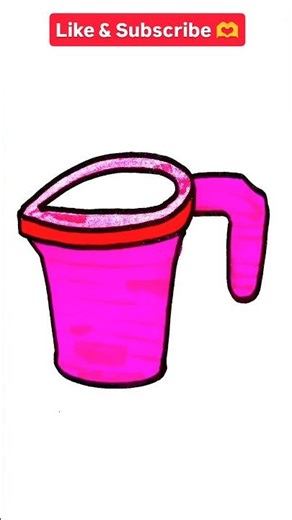 Bathroom Mug Drawing 🚿🥤 | Cute & Easy for Kids #bathroommugdrawing #kidsdrawing #usa #usakids #uk