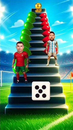 🔥 Ronaldo vs Messi: Who Takes the Ballon d’Or Trophy?! 🏆⚽ #football #cr7 #messi #ballondor