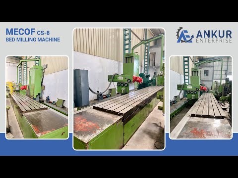 Bed Milling Machine - Mecof (Italy) CS-8
