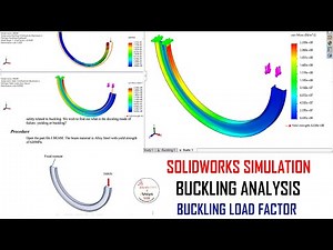 ⚡ Solidworks Simulation Buckling Analysis