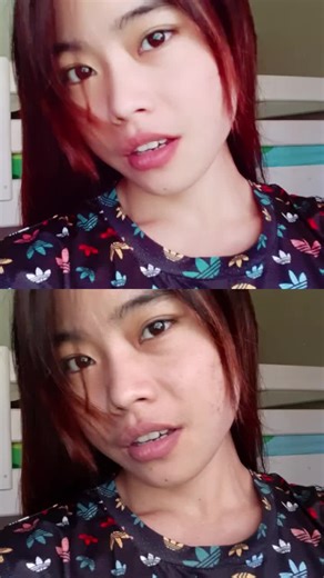 Colorful Butterfly Shirt and Red Hair Style Inspiration