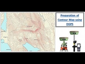 Contour map preparation using DGPS (Part-1)