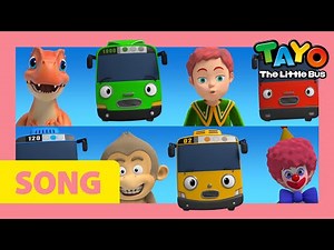 Tayo Opening Theme Song l Learn Colors with Cars and Buses l Tayo the Little Bus