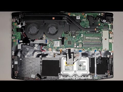 Acer Nitro 5 AN515-42 Series N17C1 AN515-42-R5ED Disassembly RAM SSD Hard Drive Upgrade Battery Fix