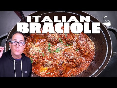 MAKING ITALIAN BRACIOLE FOR THE FIRST TIME... | SAM THE COOKING GUY