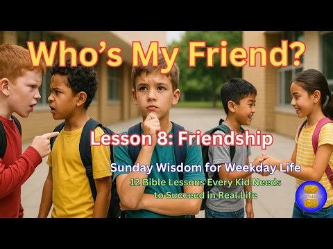 Lesson 8 Friendship — How to Choose and Be a True Friend