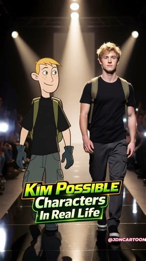 Kim Possible characters in real life #shorts #aivideo #cartoon #viral
