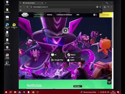 Como instalar e baixar mini world (desculpa pela demora)