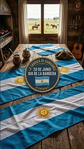 DÍA DE LA BANDERA | Canción Infantil para Jardín y Primaria 🎶 20 de Junio | ¡Suscribite para más ca