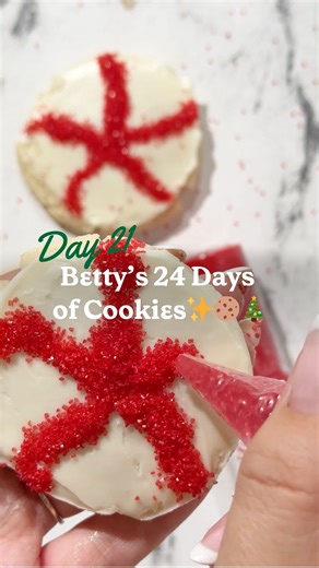 27K views · 129 reactions | On Day 21 of Betty’s #24DaysOfCookies, Betty Maker Kindra gives us an extra chewy, extra festive cookie for the last days til Christmas! Here’s the pairing: ​ Easy Peppermint Candy Cookies  Hallmark Channel’s Happy Howlidays, premiering tonight at 8/7c Want more perfect pairings? Find them here: https://bit.ly/3CLH6Jn | Betty Crocker | Facebook