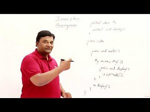Lecture 15.3 : Local and Anonymous Inner Class — [Abdul Bari] Java Course